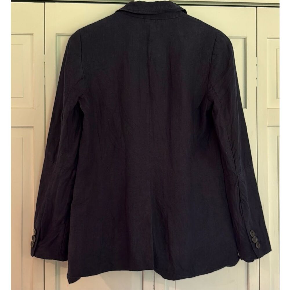 Talbots 100% Linen Classic Single Button Blazer 4 - image 7